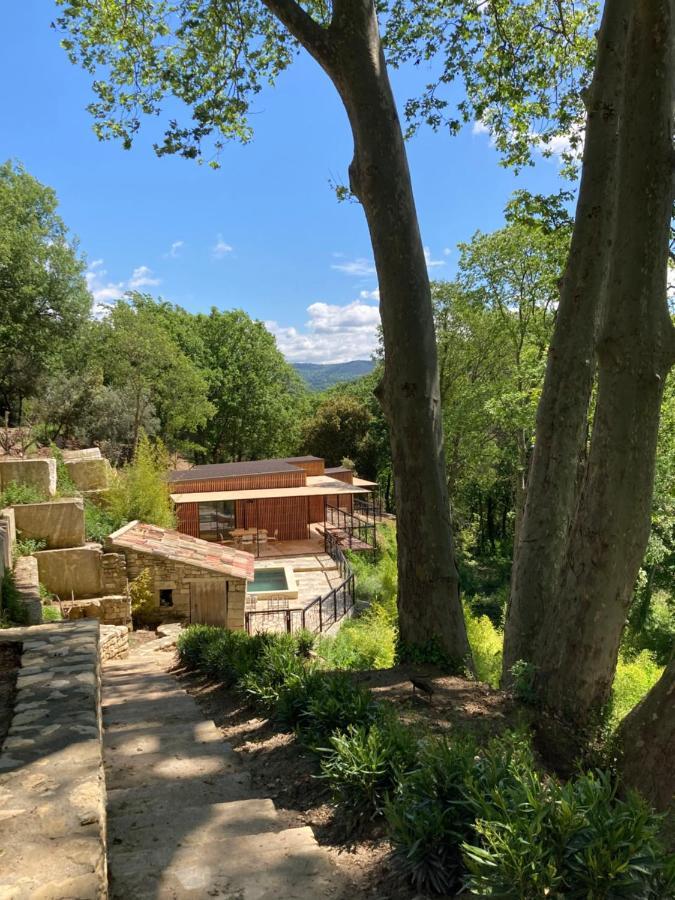Les Cabanes De La Fontaine Lacoste  Eksteriør billede